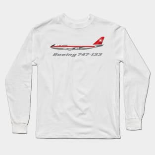 Copy of Air Canada 747-100 Tee Shirt Version Long Sleeve T-Shirt